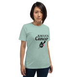 Shuck Cancer Short-Sleeve Unisex T-Shirt