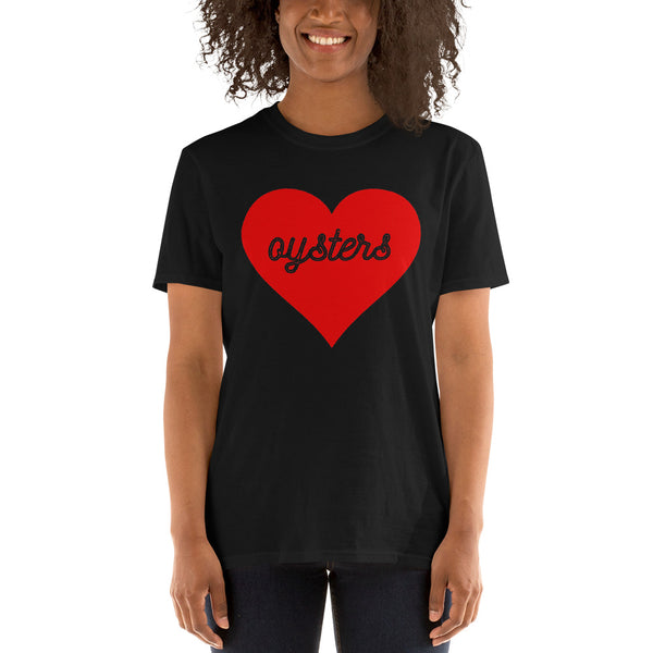 Love Oysters Hollow Short-Sleeve Unisex T-Shirt