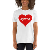 Love Oysters Hollow Short-Sleeve Unisex T-Shirt
